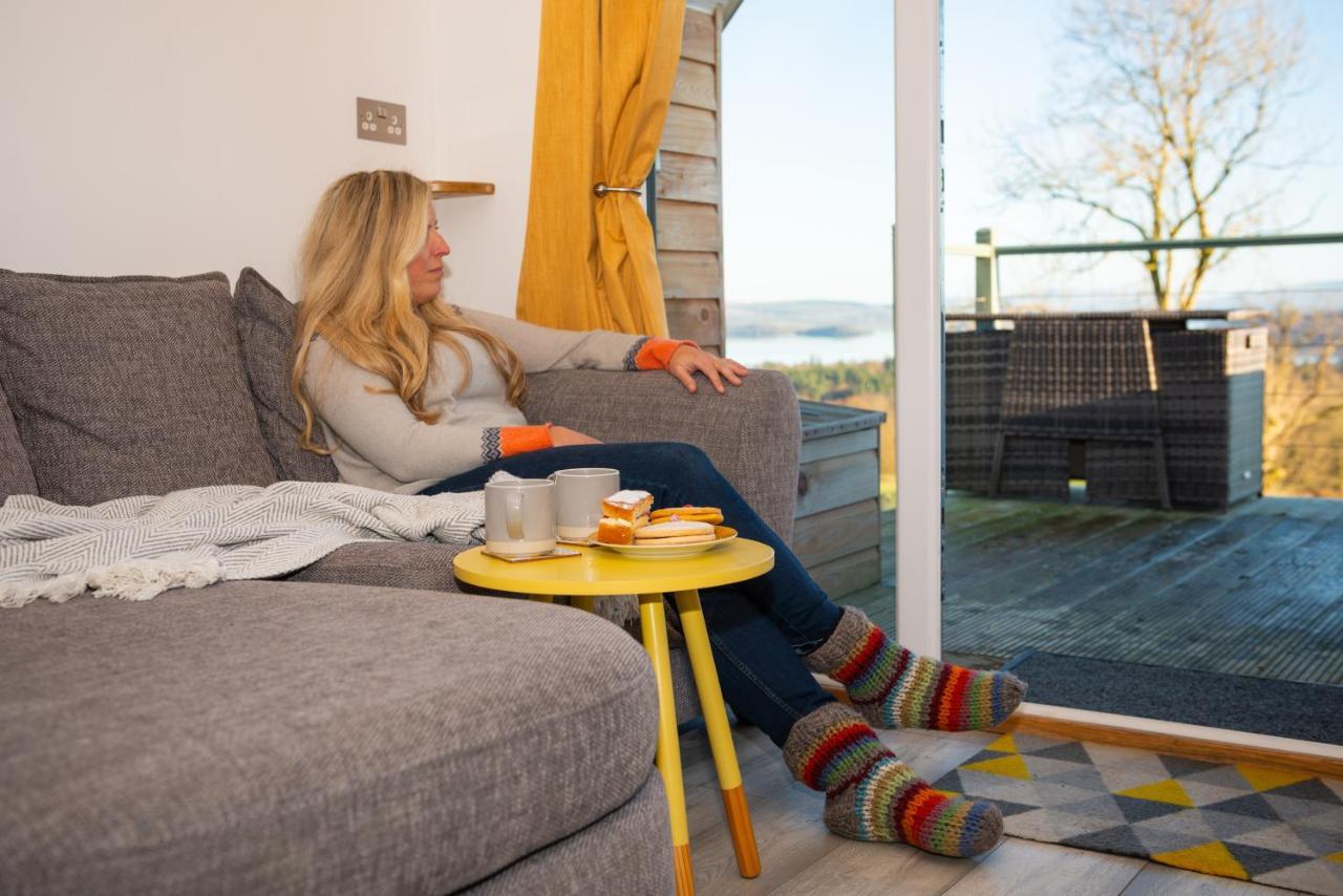 Bonnie Barns - Adults Only Luxury Lodges With Hot Tubs Luss Exterior foto