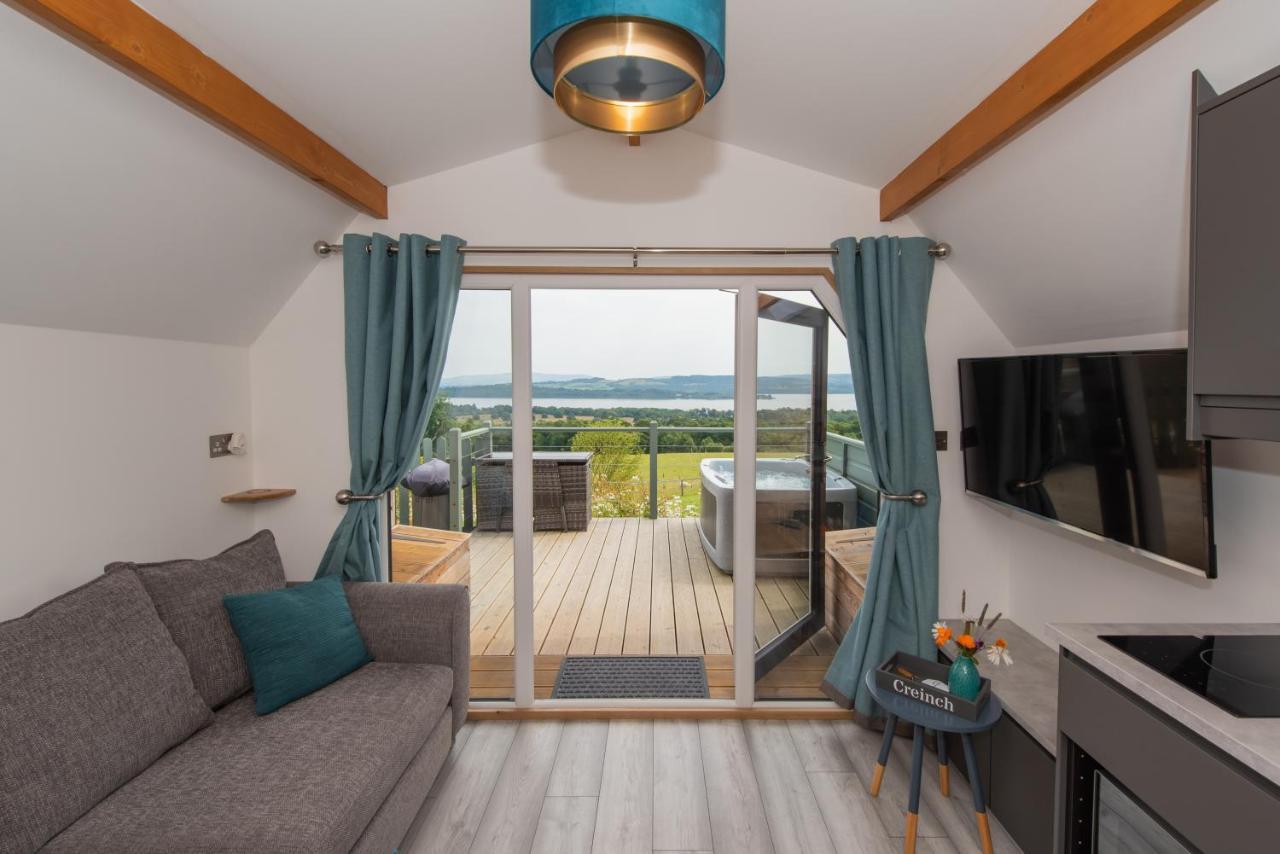 Bonnie Barns - Adults Only Luxury Lodges With Hot Tubs Luss Exterior foto